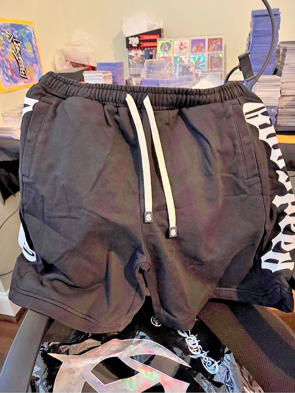 Godspeed Courtside VVS Shorts Black/White XXL